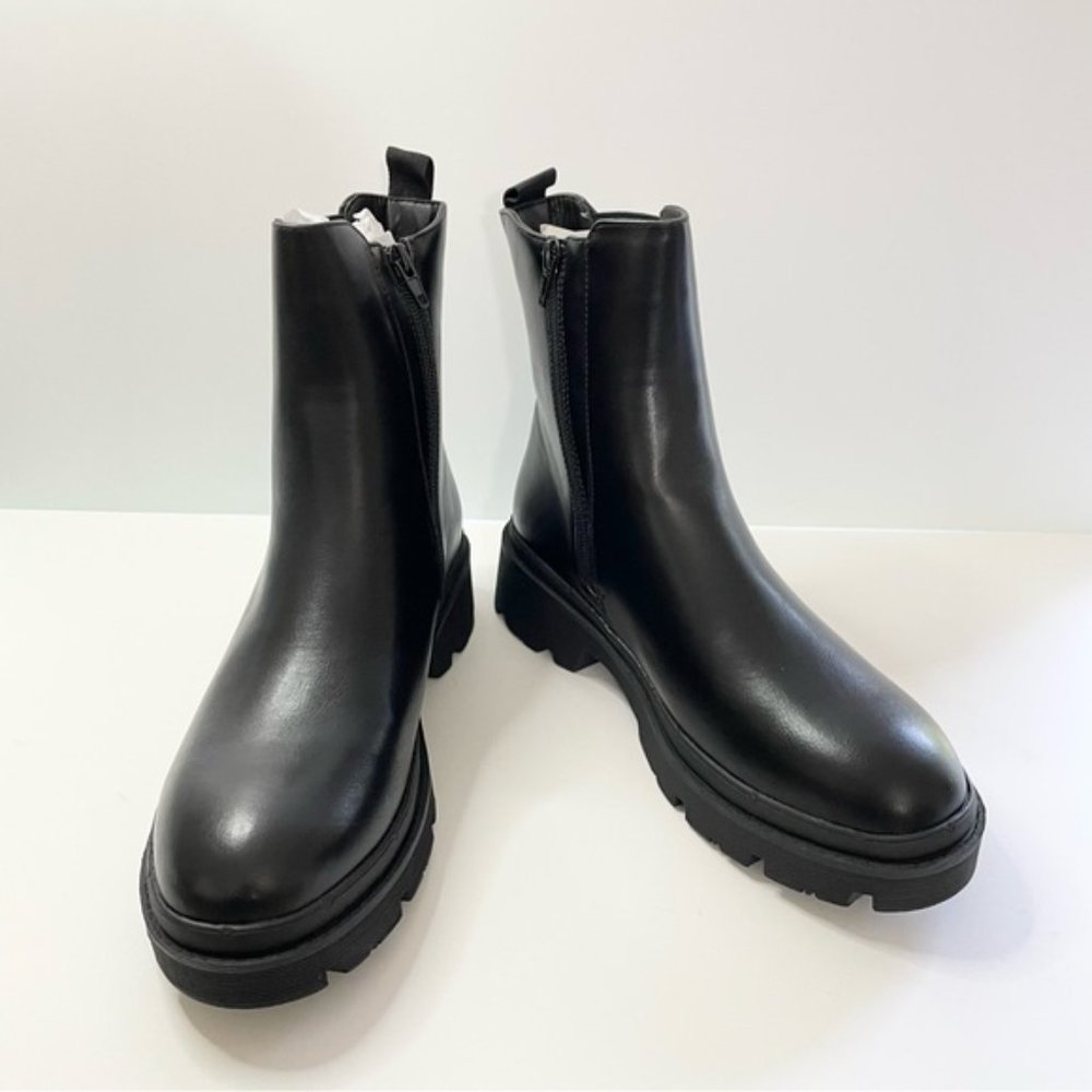 Womens C Paravano Chelsea Combat Boots EU Size 40 Black - Picture 2 of 13